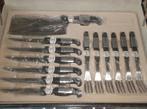 koffer vol messen onderste laag nog nieuw in plastix, Huis en Inrichting, Ophalen of Verzenden, Nieuw, Rvs of Chroom, Bestekset