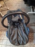 Maxi Cosi met voetenzak, Ophalen, Autogordel, Zo goed als nieuw, 0 t/m 13 kg