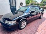 Saab 9-3 2.0T SE cabriolet APK geldig tm Juni 2026, Beige, 4 cilinders, Zwart, Leder