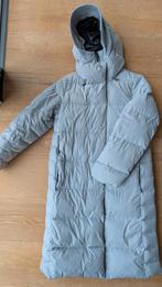 Krakatau rijze lange puffer jas vrouwen XS, Maat 38/40 (M), Ophalen of Verzenden, Grijs, Onbekend