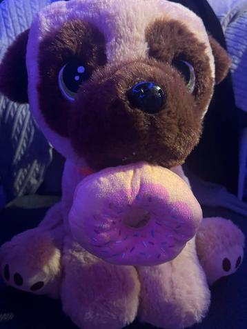 Knuffel Hond met Donut beschikbaar voor biedingen