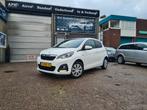 Peugeot 108 1.0 12V E-vti 51KW 5Deurs 2014 Wit Airco Nw Type, Voorwielaandrijving, Euro 5, Stof, Zwart