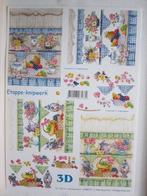 3d knipvellen, 10stuks voor 1,00 euro. 20stuks voor1,50 euro, Ophalen of Verzenden, Nieuw, Overige thema's, Knipvel