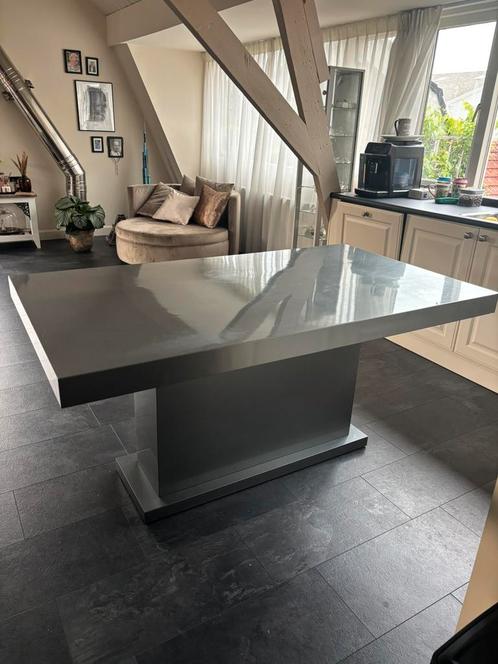 Set tafel salontafel tv-meubel, Huis en Inrichting, Tafels | Salontafels, Gebruikt, 75 cm of meer, Rechthoekig, Kunststof, Ophalen
