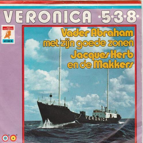 Veronica 538 Steunplaat uit 1972 -MAXISINGLE- offshoreradio, Cd's en Dvd's, Vinyl Singles, Gebruikt, Single, Pop, 12 inch, Ophalen