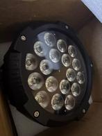 IP65 LED PAR 18x12W RGBWA+UV Waterdicht DMX, Ophalen of Verzenden, Zo goed als nieuw, Licht