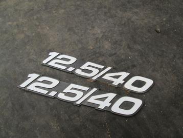 Typeplaatjes emblemen Noma Gardenstar Dynamark Murray  beschikbaar voor biedingen