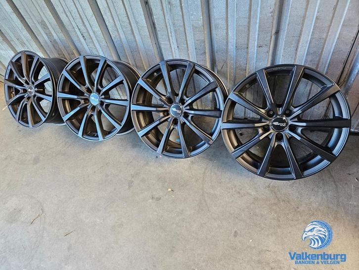 Tesla Model S / Tesla Model X 19 inch Brock B32 Black velgen, Auto-onderdelen, Banden en Velgen, Velg(en), 19 inch, Personenwagen