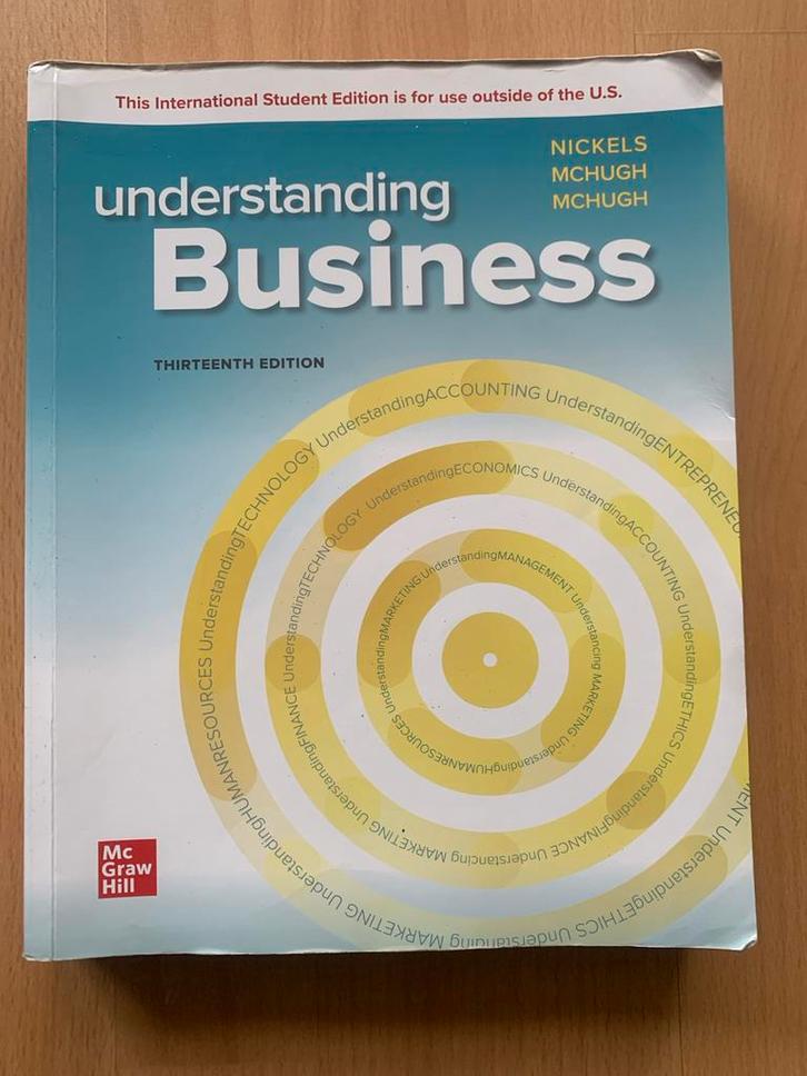 Understanding Business, 13e editie, Boeken, Economie, Management en Marketing, Gelezen, Economie en Marketing, Ophalen of Verzenden
