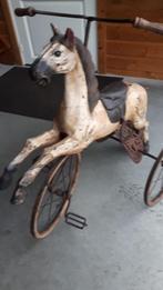 antieke paarden fiets driewielfiets driewiel paardenfiets, Antiek en Kunst, Ophalen