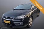 Ford Focus Wagon 1.8 Flexifuel Airco cruise Nieuwe APK!, Auto's, 125 pk, Gebruikt, 4 cilinders, Zwart