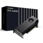 RTX A2000 videokaart (8 op voorraad) 6Gb variant, DisplayPort, GDDR6, PCI-Express 4, Nvidea
