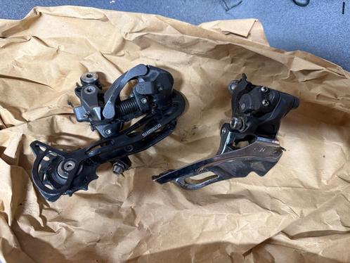 Shimano SLX M660/M661/M662 groepset MTB hybride cross, Fietsen en Brommers, Fietsonderdelen, Gebruikt, Mountainbike, Derailleur of Ketting