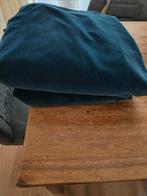 Gordijnen velours, Gebruikt, Blauw, 100 tot 150 cm, 50 tot 100 cm