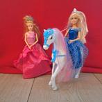 Barbie prinsessen met paard, Kinderen en Baby's, Ophalen of Verzenden, Zo goed als nieuw, Barbie