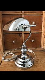 Vintage notarislamp, Huis en Inrichting, Ophalen of Verzenden, Gebruikt, Metaal, Minder dan 50 cm
