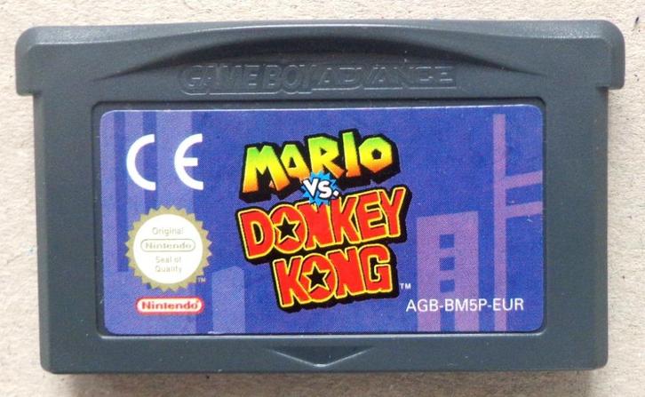 Mario vs Donkey Kong voor de Gameboy Advance, Spelcomputers en Games, Games | Nintendo Game Boy, Gebruikt, Ophalen of Verzenden