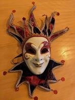 Venetiaans masker joker, Kleding | Heren, Carnavalskleding en Feestkleding, Ophalen of Verzenden, Zo goed als nieuw
