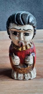 Handgesneden houten engelen, Ophalen of Verzenden