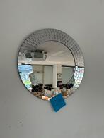 Wand, slaapkamer of badkamer Spiegel, Ophalen, Minder dan 50 cm, Gebruikt, Rond