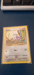 Rattata Pokémon kaart - Base Set - 61/102, Hobby en Vrije tijd, Verzamelkaartspellen | Pokémon, Ophalen of Verzenden, Gebruikt