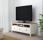 IKEA HEMNES Tv-meubel, wit gebeitst/lichtbruin, 148x47x57 cm, Huis en Inrichting, Kasten | Televisiemeubels, 150 tot 200 cm, Minder dan 100 cm