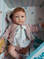 guca reborn babypop 42 cm baby zwaar 3d huid, Kinderen en Baby's, Speelgoed | Poppen, Ophalen of Verzenden, Nieuw, Babypop