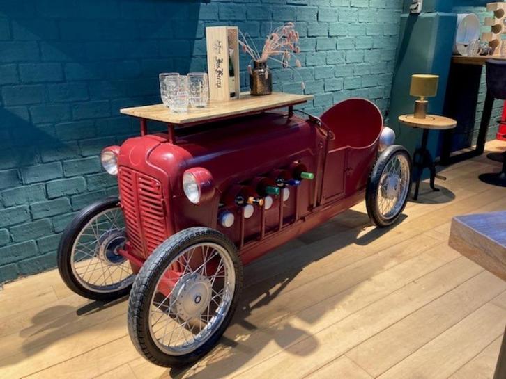 Wijnbar / drankkast in vorm van auto, Huis en Inrichting, Woonaccessoires | Overige, Nieuw, Ophalen of Verzenden