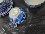 Antiek  Chinees Blauw Wit Kop en Schotels, Antiek en Kunst, Antiek | Porselein, Ophalen of Verzenden