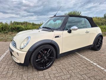 Mini 1.6 16V Cabrio 2007 El.dak, Airco beschikbaar voor biedingen