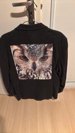 Vintage blazer rib. Grijs. Uil., Kleding | Dames, Ophalen of Verzenden, Gedragen, Grijs