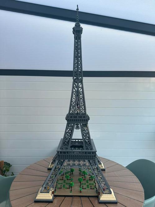 Lego Eiffeltoren 10307, Kinderen en Baby's, Speelgoed | Duplo en Lego, Zo goed als nieuw, Lego, Complete set, Ophalen of Verzenden