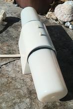 Vintage PHILIPS zwarte kamer lamp, bad-slaapkamer (L22), Kunststof, Gebruikt, Ophalen of Verzenden, Space age, spoednik, vintage