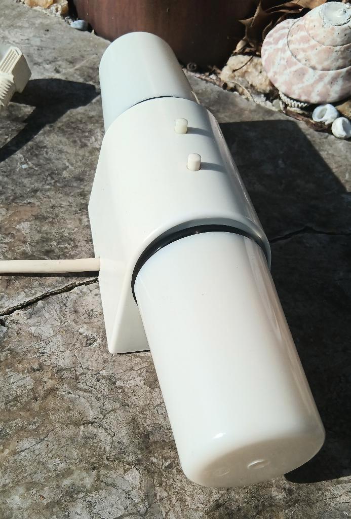 Vintage PHILIPS zwarte kamer lamp, bad-slaapkamer (L22), Huis en Inrichting, Lampen | Spots, Gebruikt, Plafondspot of Wandspot