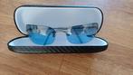 Armani wraparound zonnebril, Overige merken, Gebruikt, Zonnebril, Blauw