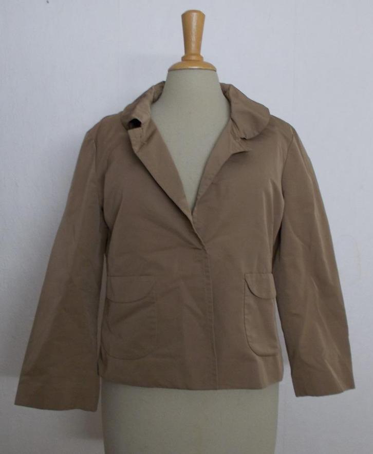 Mooi bruin jasje van het dure merk Elise Gug! 38, Kleding | Dames, Jasjes, Kostuums en Pakken, Zo goed als nieuw, Jasje, Maat 38/40 (M)