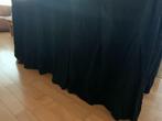 Stage skirt 6 m x 80 cm meter zwart geplooid (2 beschikbaar), Muziek en Instrumenten, Licht en Laser, Ophalen of Verzenden, Nieuw