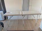 Masage tafel wit, Sport en Fitness, Massageproducten, Ophalen of Verzenden, Zo goed als nieuw, Massagetafel