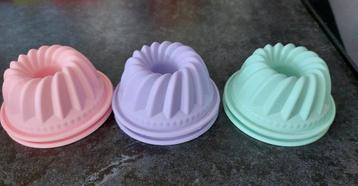 Siliconen Bakvormen Set - Tulband, Paasei, Hart beschikbaar voor biedingen