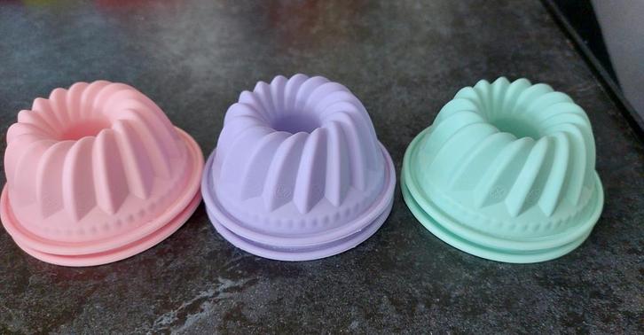 Siliconen Bakvormen Set - Tulband, Paasei, Hart, Hobby en Vrije tijd, Taarten en Cupcakes maken, Nieuw, Bakvorm, Taarten of Cupcakes