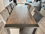Eettafel met stoelen, Ophalen, Gebruikt, 4 tot 6 stoelen