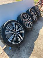 Originele audi A6 S6 C8 velgen 20 inch met winterbanden, 255 mm, Banden en Velgen, 20 inch, Winterbanden