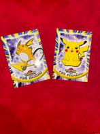 Pikachu & Raichu Topps, Hobby en Vrije tijd, Verzamelkaartspellen | Pokémon, Ophalen of Verzenden, Zo goed als nieuw