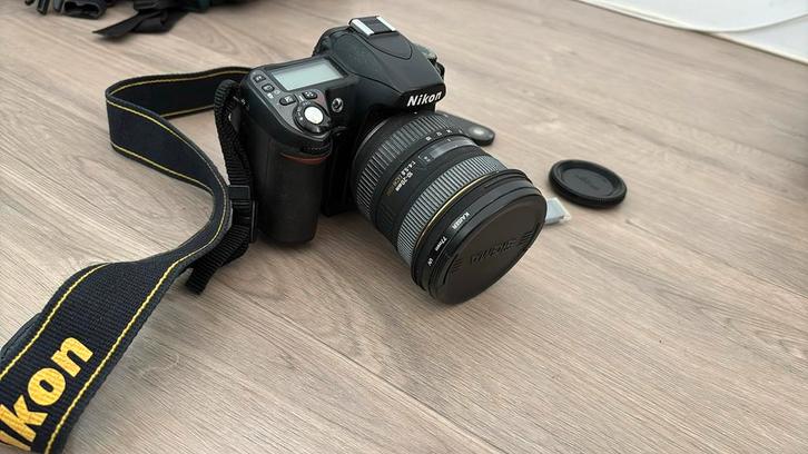 Nikon D80 Spiegelreflex, Sigma EX 10-20 groothoeklens, Audio, Tv en Foto, Fotocamera's Digitaal, Gebruikt, Spiegelreflex, Nikon