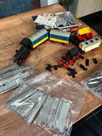 Lego jaren 80 trein onderdelen rails trafo, Ophalen of Verzenden, Gebruikt, Lego