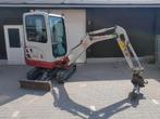 Te huur minigraver 1 en 2 ton, Ophalen
