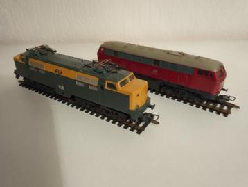 Modeltreinen locomotieven NS 1220 en DB Deutsche Bundesbahn beschikbaar voor biedingen