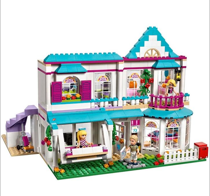 41314 Lego Friends Stephanie’s huis, Kinderen en Baby's, Speelgoed | Duplo en Lego, Zo goed als nieuw, Lego, Complete set, Ophalen of Verzenden