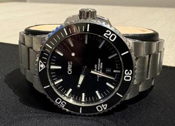 Oris Aquis Date 43.5 mm zwart - full set beschikbaar voor biedingen