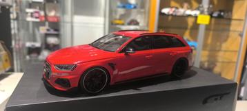 Audi RS4 Avant B9 ABT Misano Red 1/18 Gt-spirit beschikbaar voor biedingen